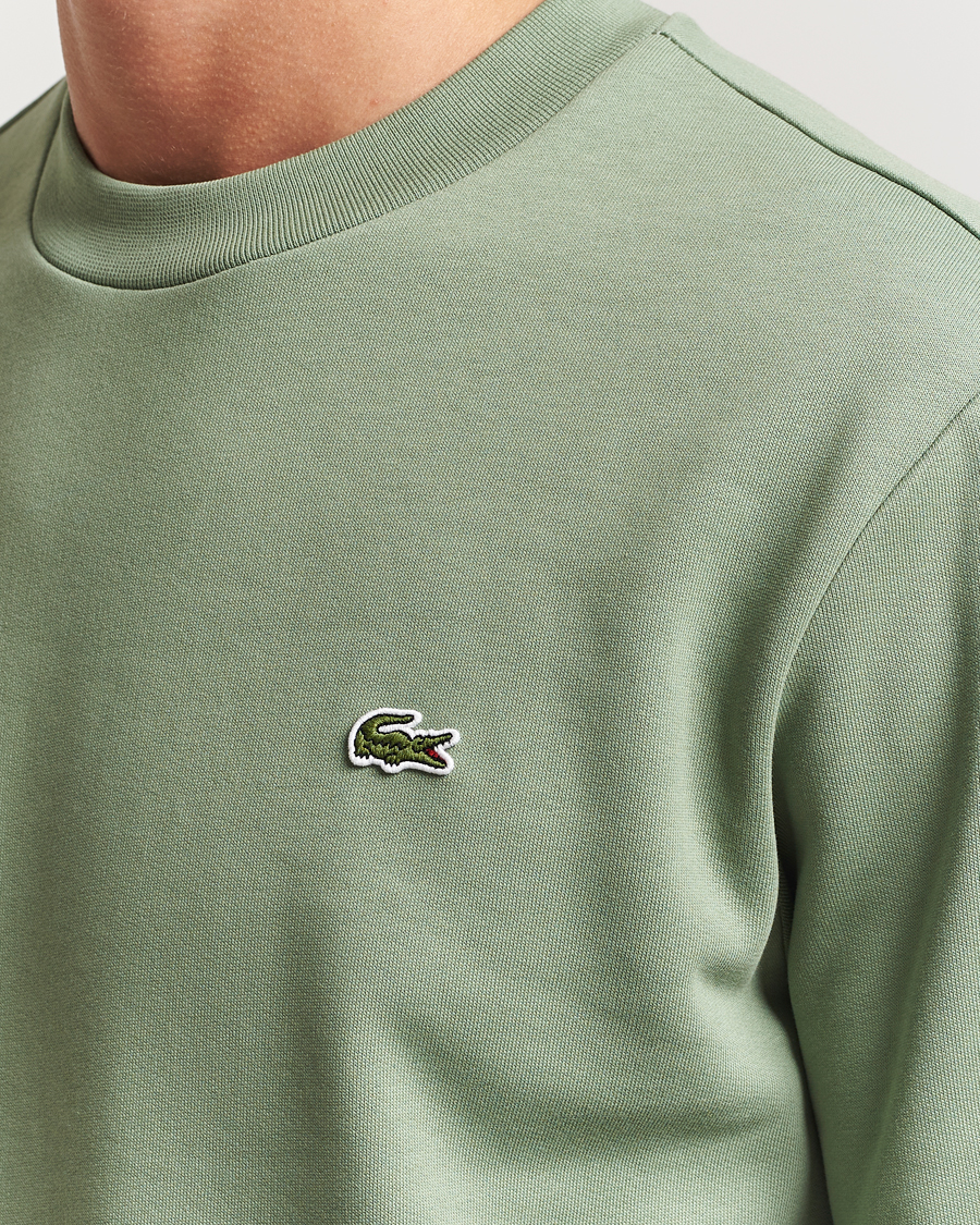 Lacoste Crew Neck Sweatshirt Thyme Green