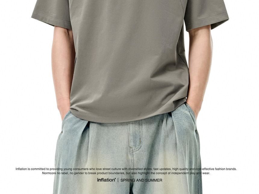 Newin - Patchwork Raglan T-shirt