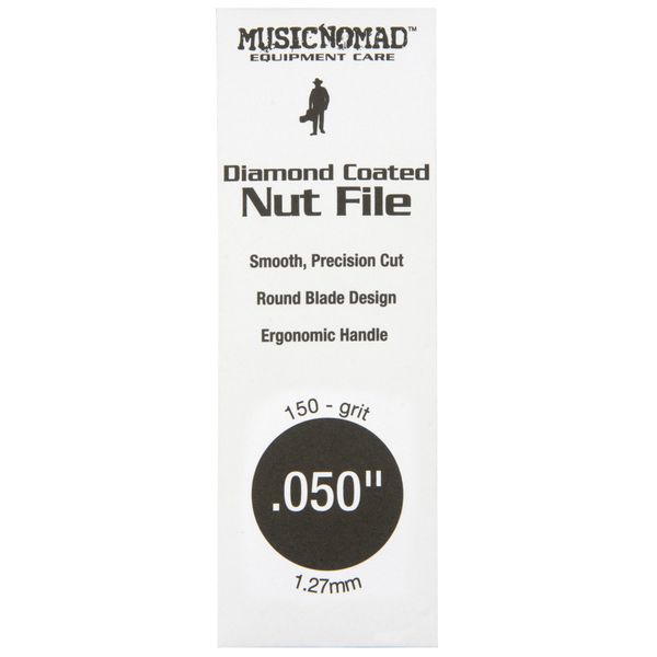 MusicNomad Diamond Coated Nut File .050