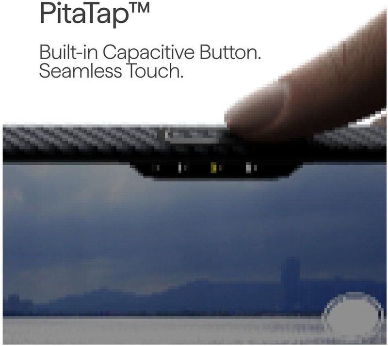 PITAKA - Ultra-Slim Case - Zwart/Grijs - iPhone 17 Pro