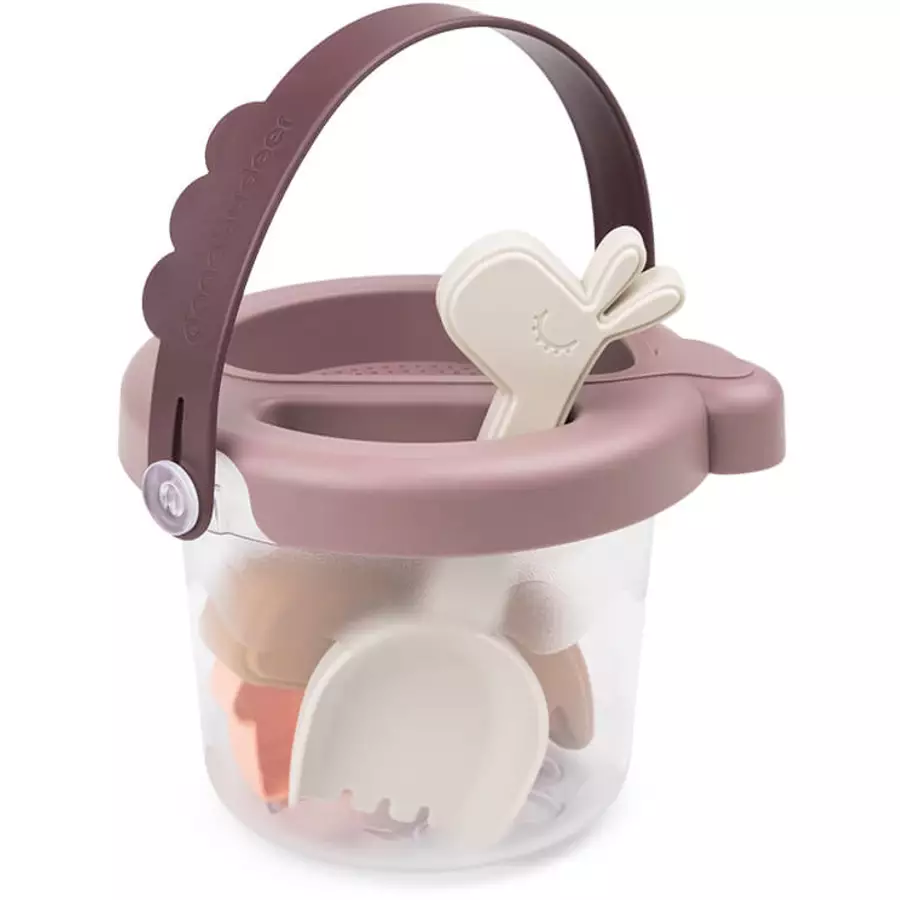 Done by Deer™ Sandspielzeug-Set 5-Stck. Deer friends Rosa-Mix