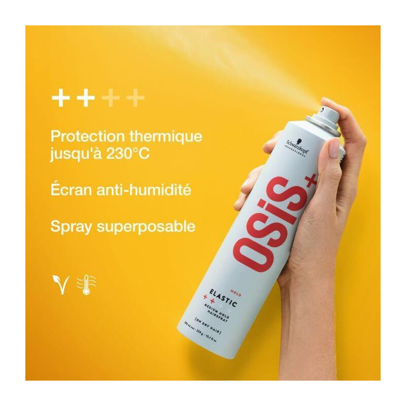 Spray fixation OSiS+ Elastic Schwarzkopf 300ML