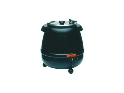 Suppegryde Hot-Pot 9 ltr 400W 240V Letmetal Sort,stk