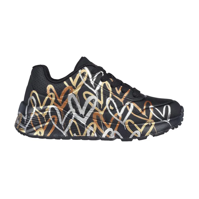 Skechers x JGoldcrown Uno Lite - Metallic Love Sneakers Junior