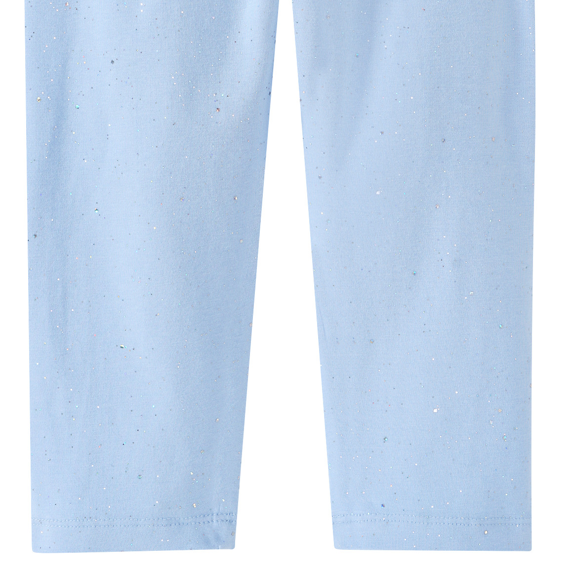 Topolino Mädchen Capri-Leggings mit Spray-Print hellblau