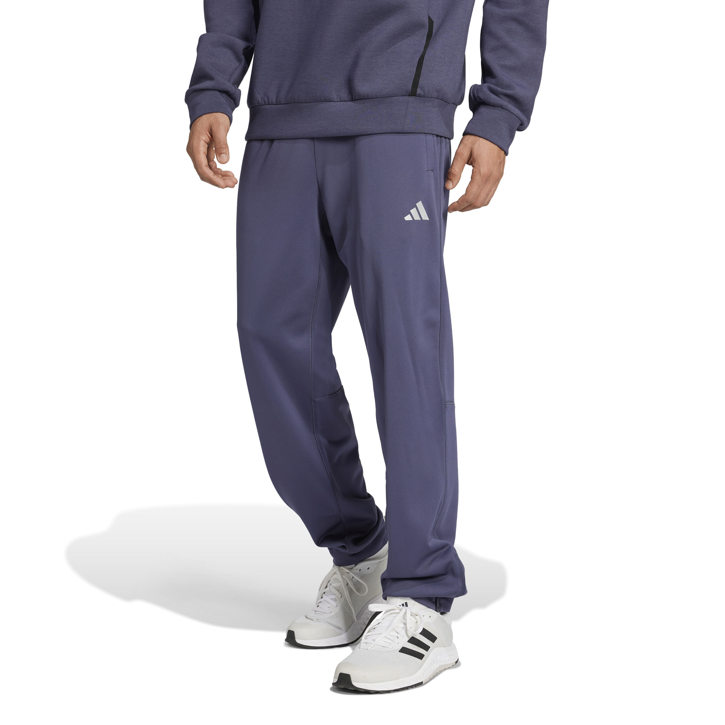 adidas 3 Bar Pantalon Survêtement Hommes - Bleu Gris