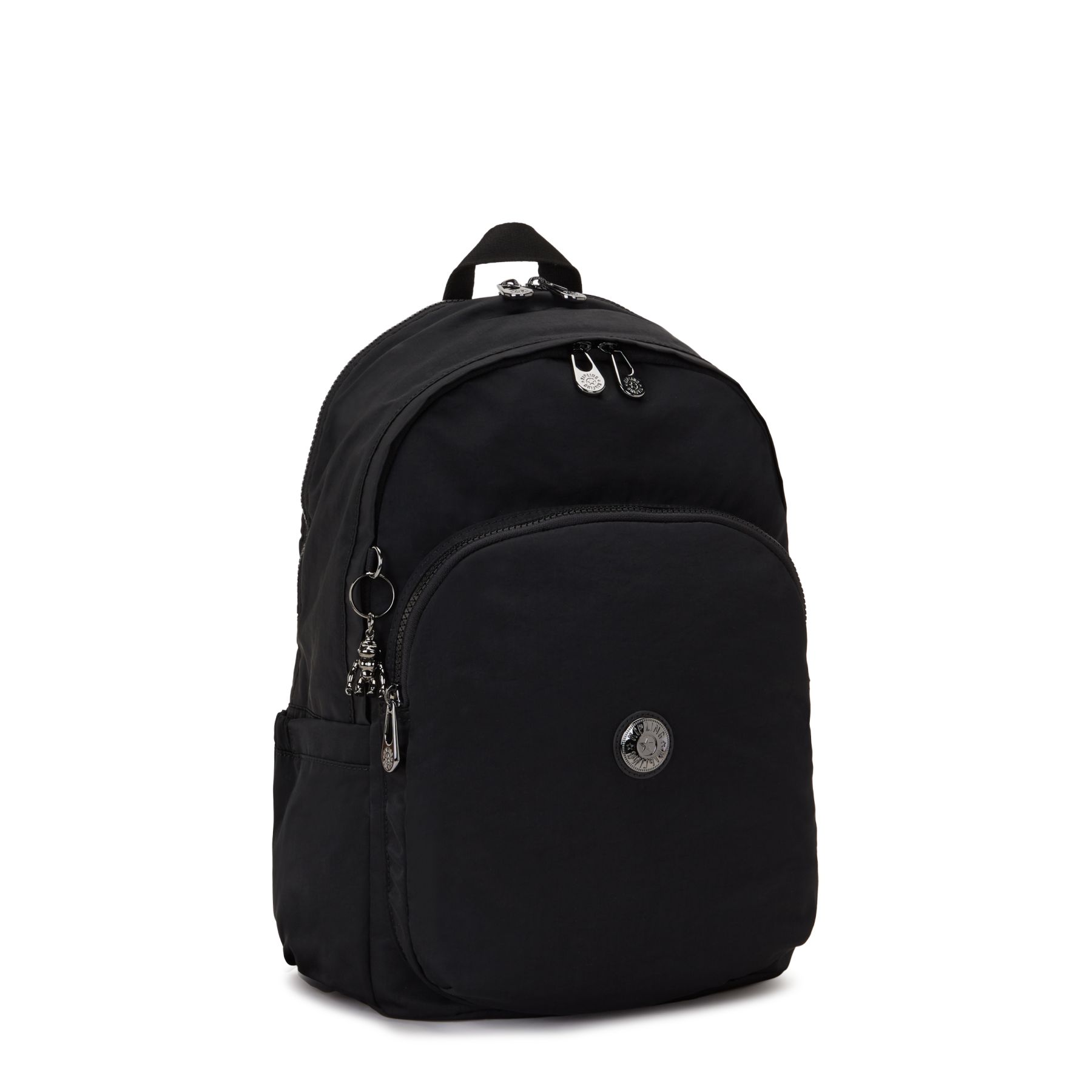 DELIA M Grand sac à dos avec compartiment matelassé pour ordinateur portable - Endless Black