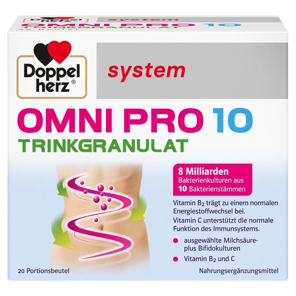Doppelherz system OMNI PRO 10 TRINKGRANULAT