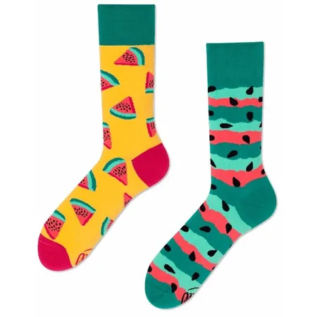 Many Mornings Socken Watermelon Splash 39-42