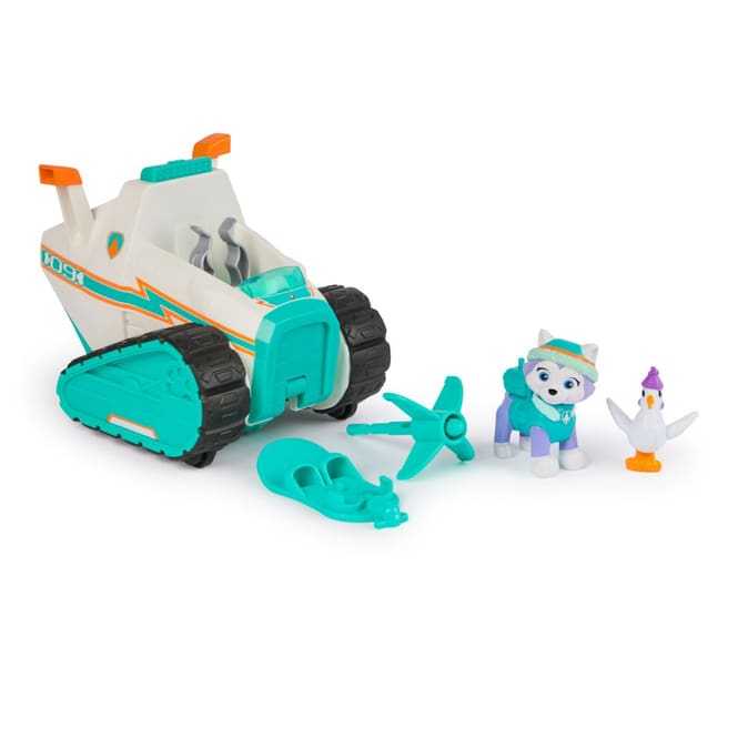 Paw Patrol - Schneemobil mit Everest-Figur