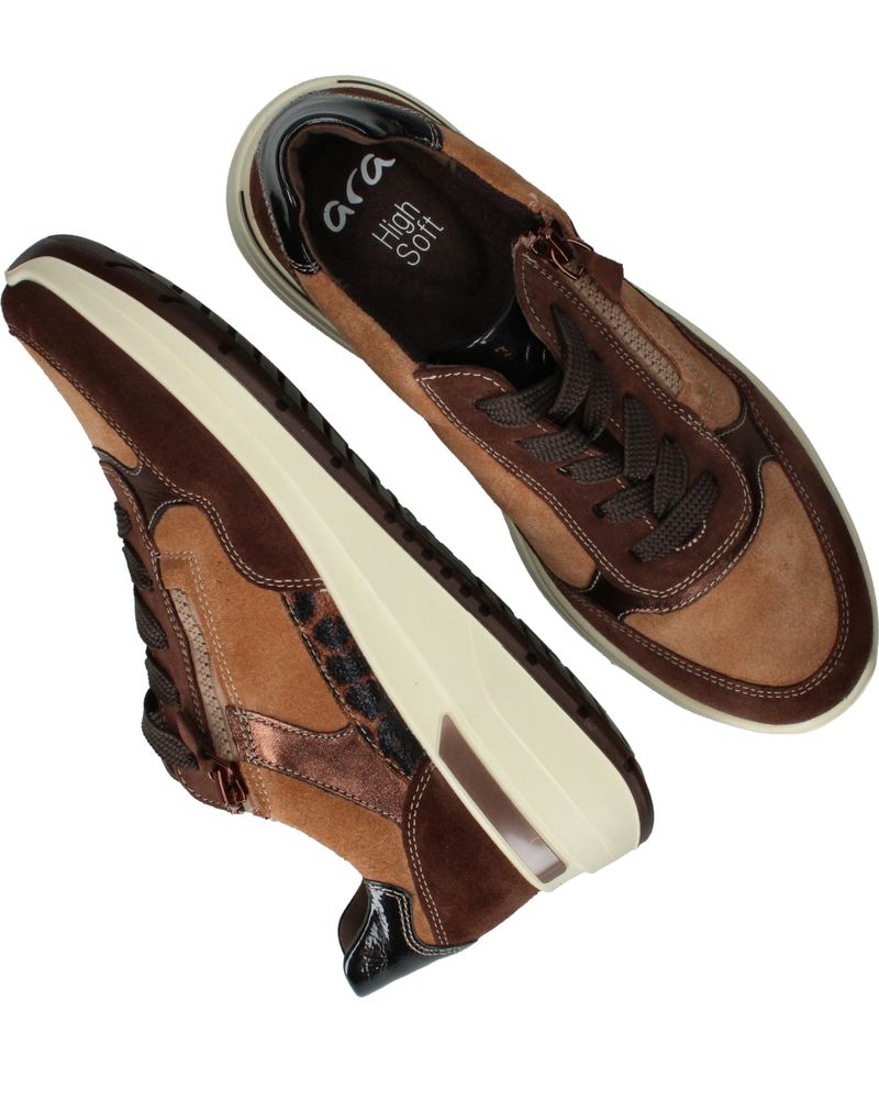 Ara Garda Sneakers Bruin Dames