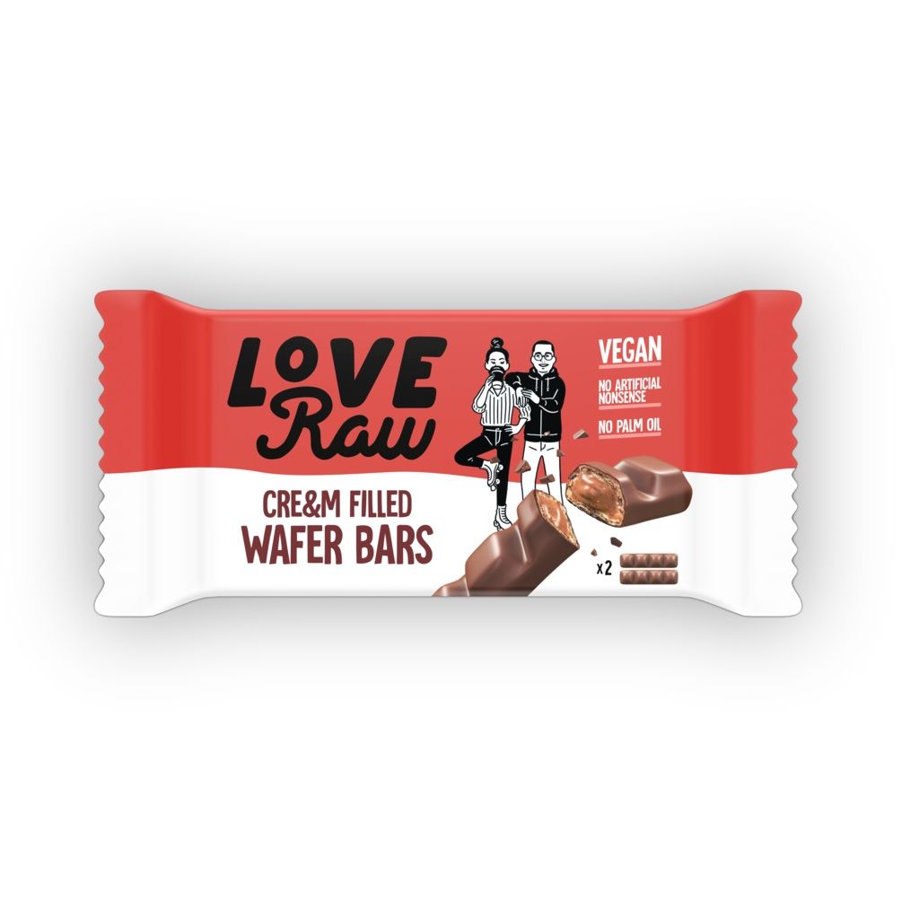 Love Raw Sjokolade med kjeks & kremfyll