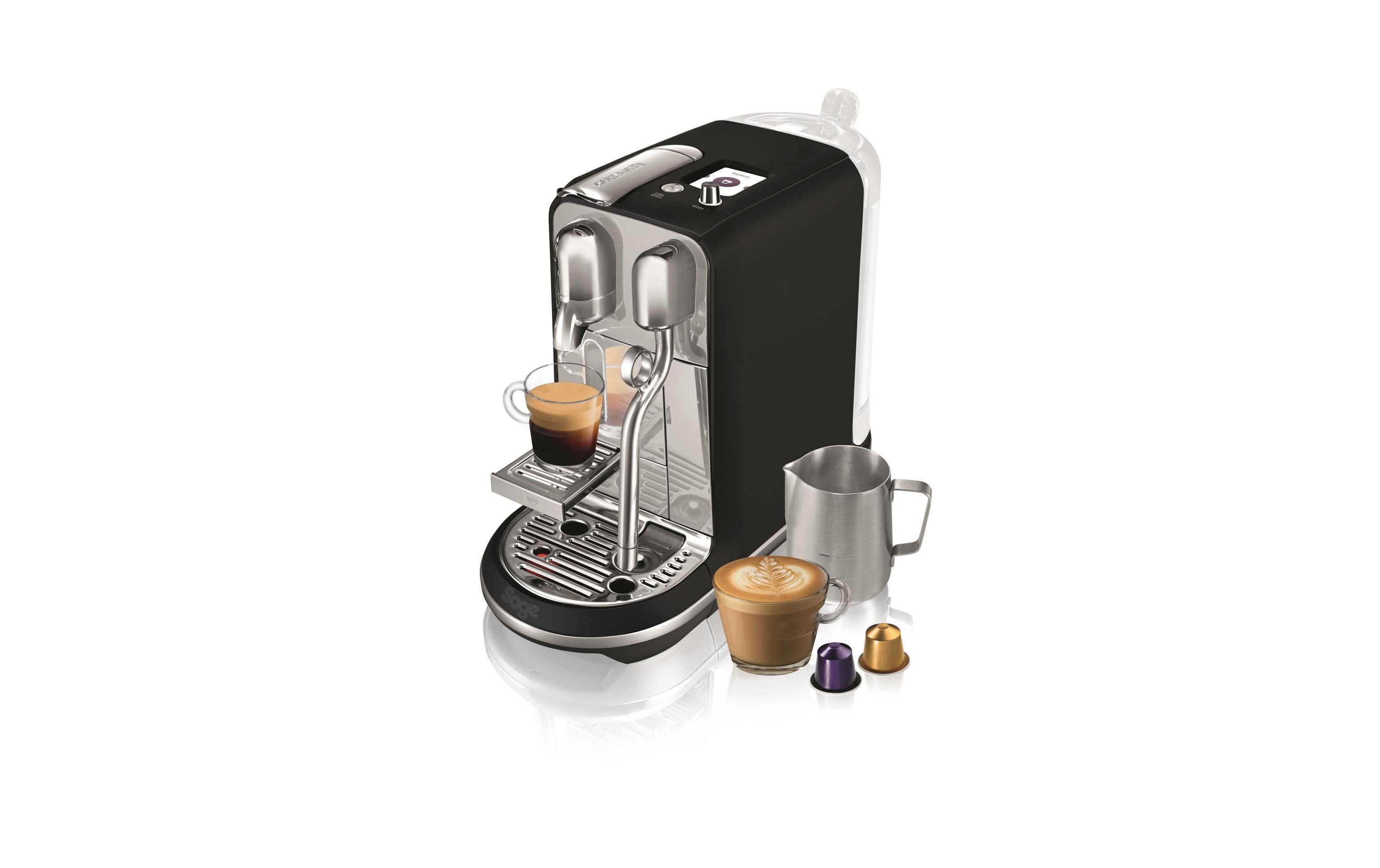 Kaffeemaschine Nespresso Creatista Plus SNE800BTR Schwarz<br>Kapselmaschine der Original Line für Kaffeespezialitäten in Barista-Qualität