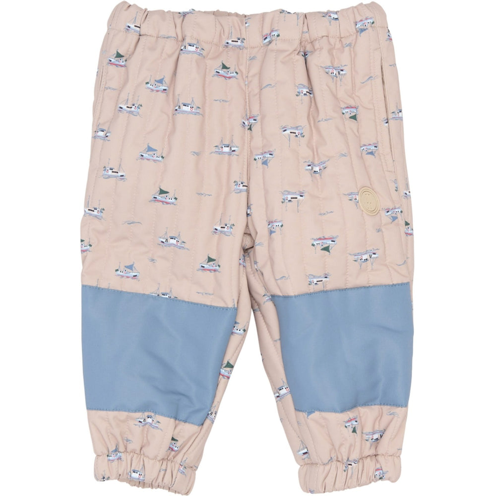 Køb Petit Piao Oxford Tan Boat AOP PPEver Termobukser