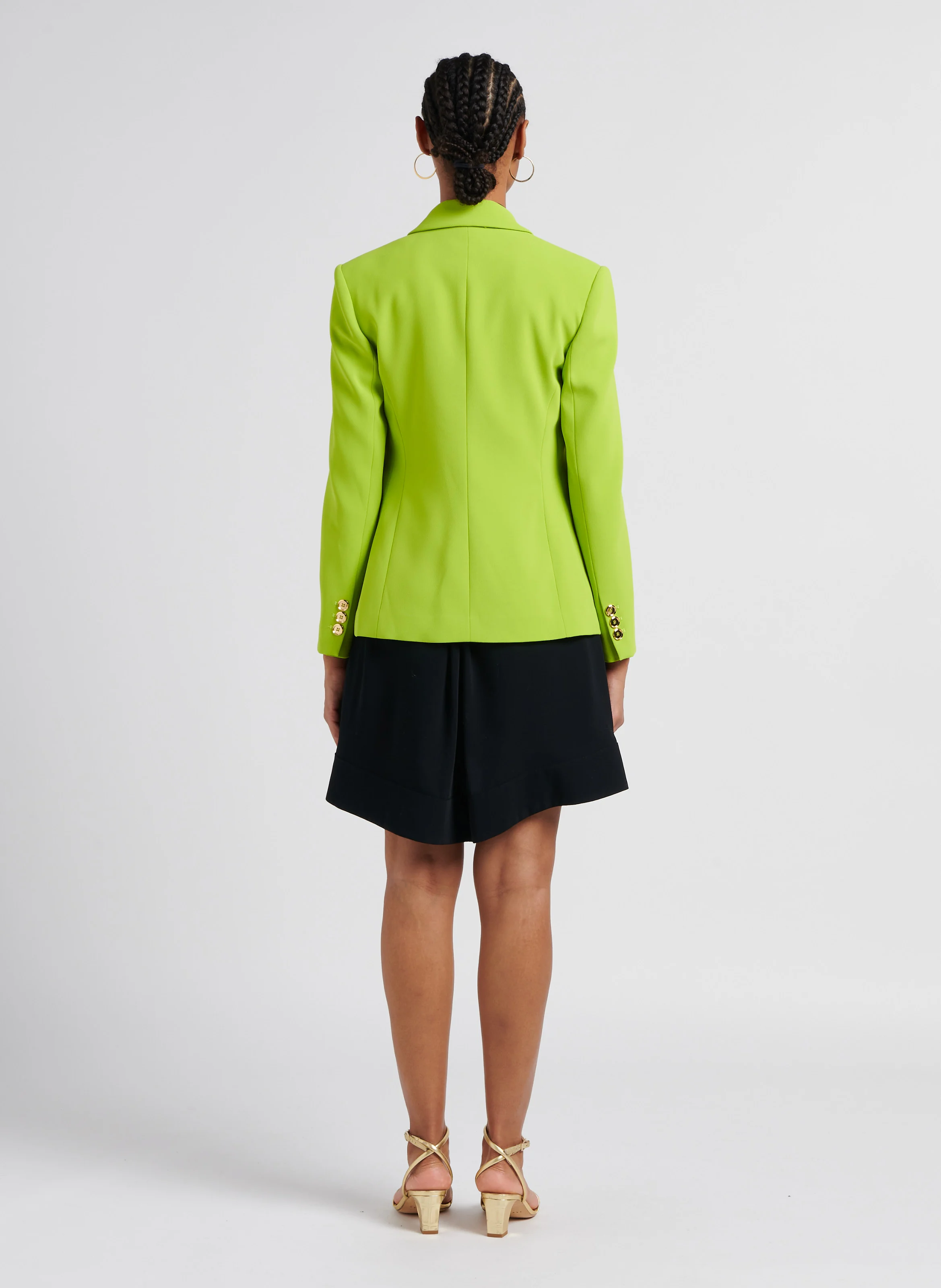 ASTERIX - Robe courte col classique| Noir