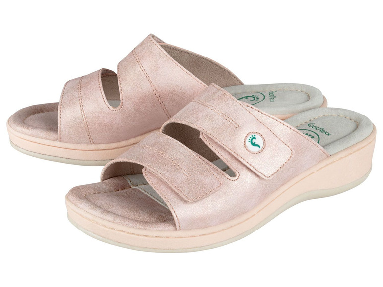 Comfortslippers voor dames, Footflexx-zool, G-wijdte