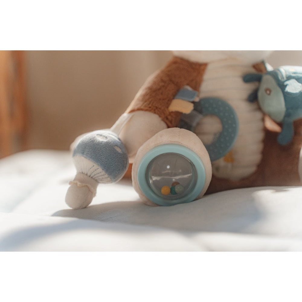 Køb Little Dutch Forest Friends Blue Aktivitetsbamse Ræv