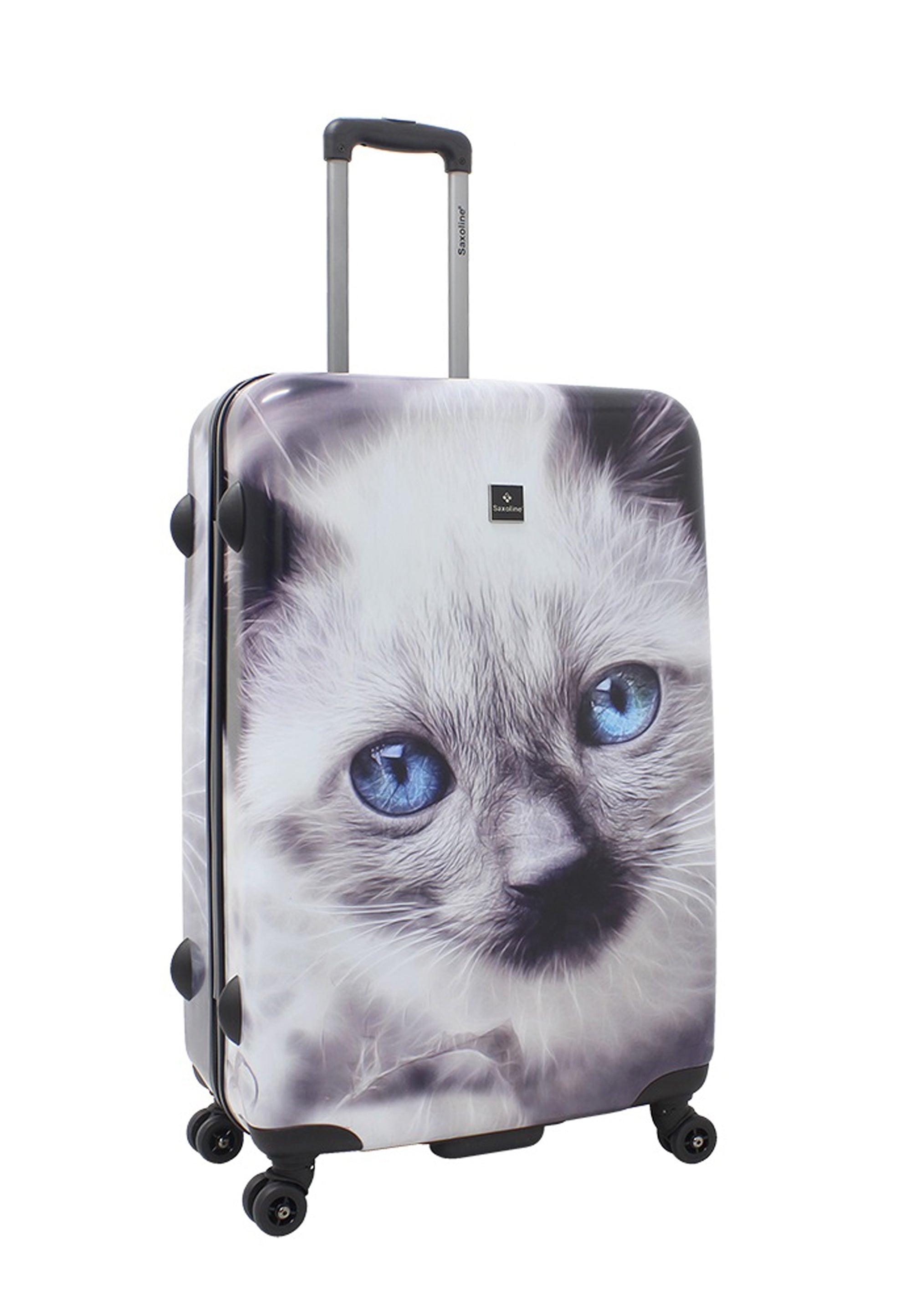 Saxoline White Cat 78 cm reiskoffer