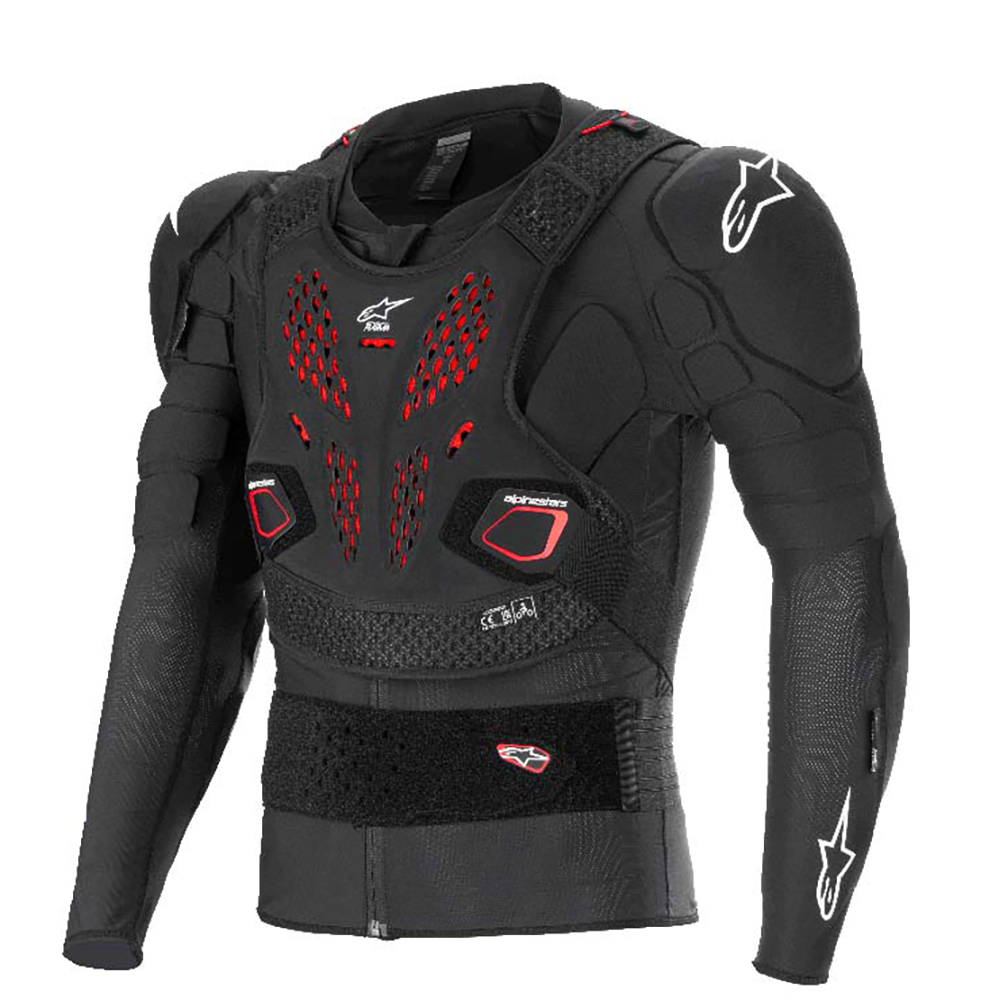 Alpinestars - Gilet anatomique Bionic Pro V3 Noir / Blanc / Rouge