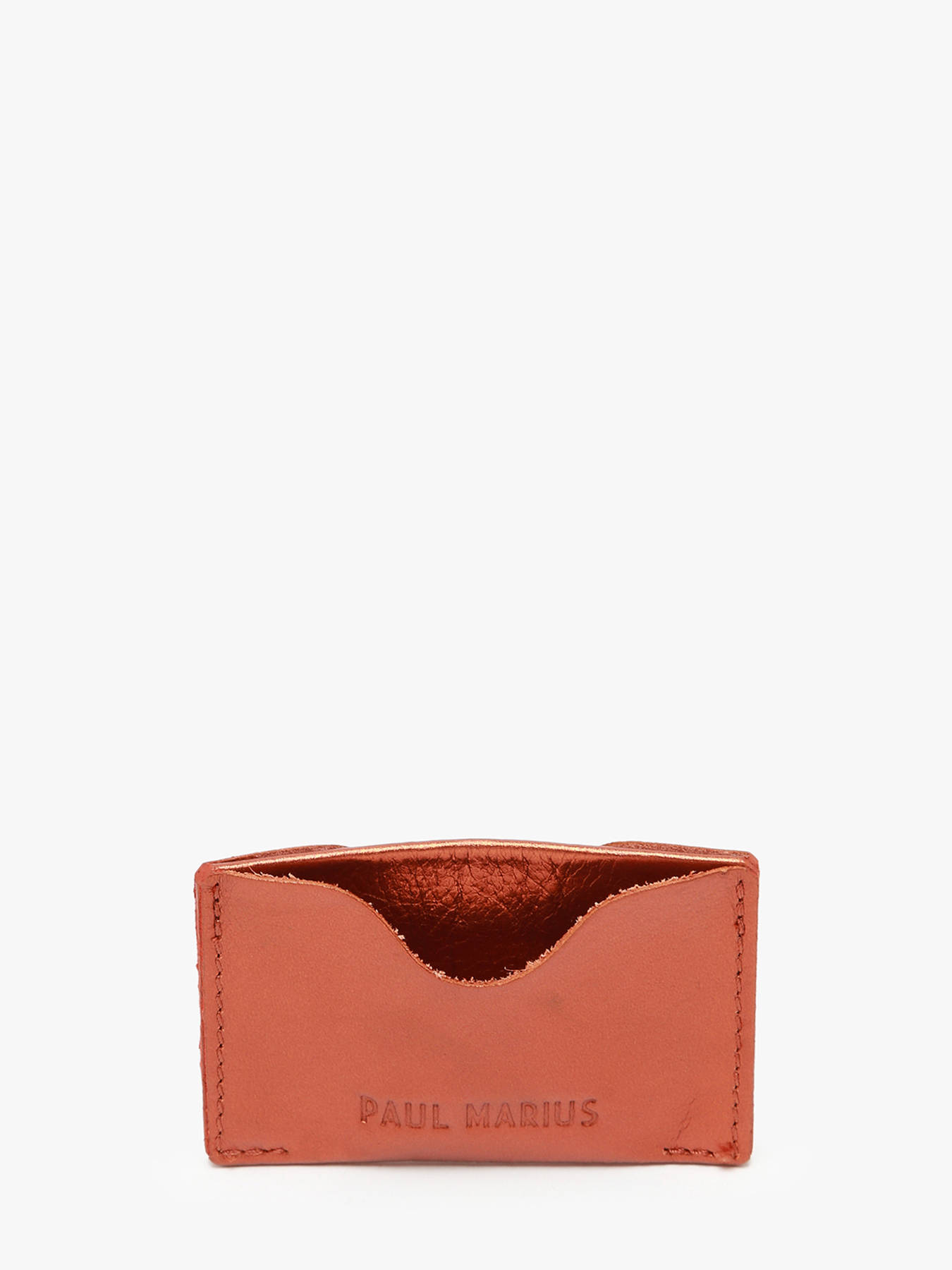 Porte-cartes Gabin Ginger cuir PAUL MARIUS