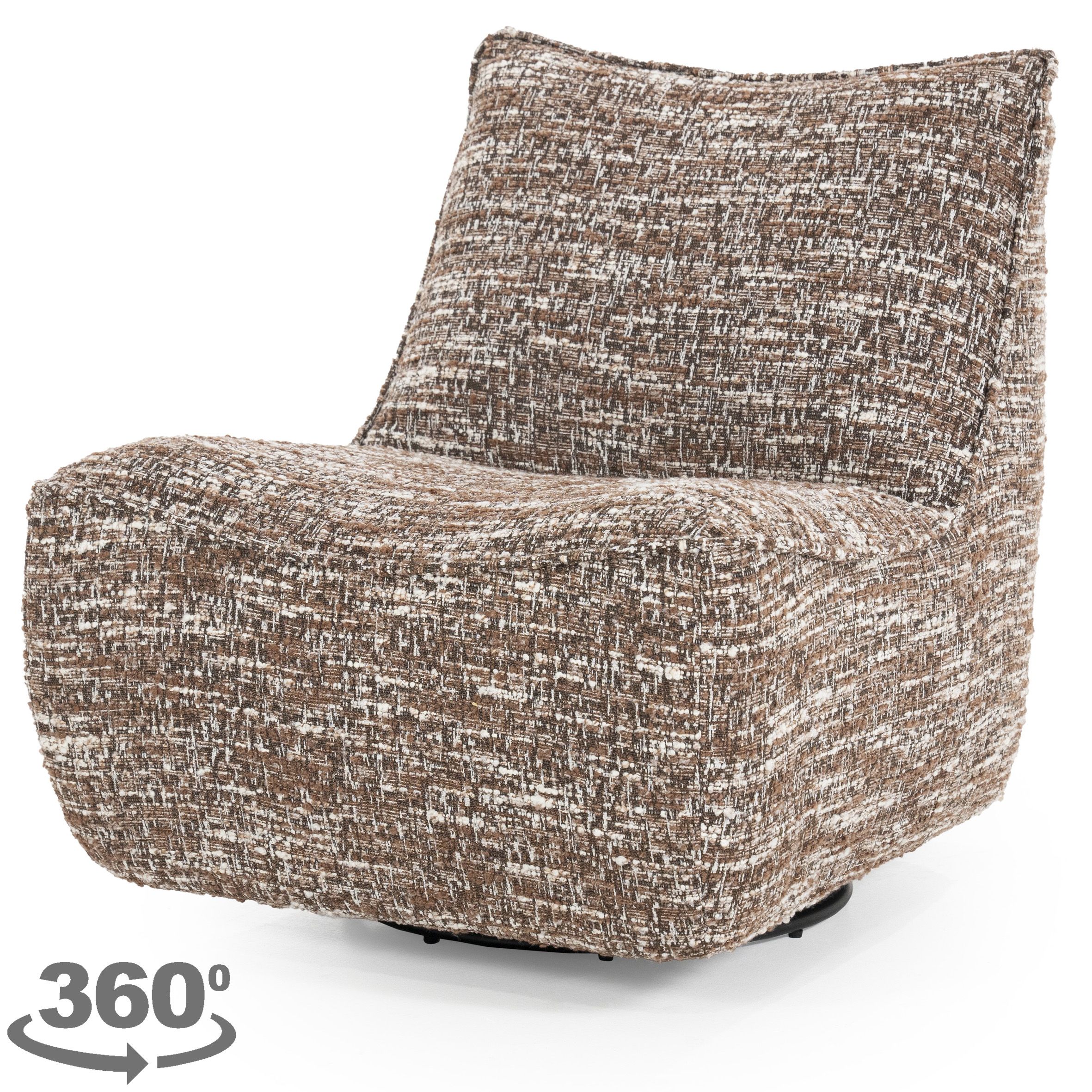 Draaifauteuil 96172 Loys B91 x D75 x H85 cm