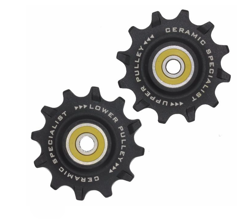 Tripeak pulleyhjul keramiske lejer 12T 12S/11S SRAM sort