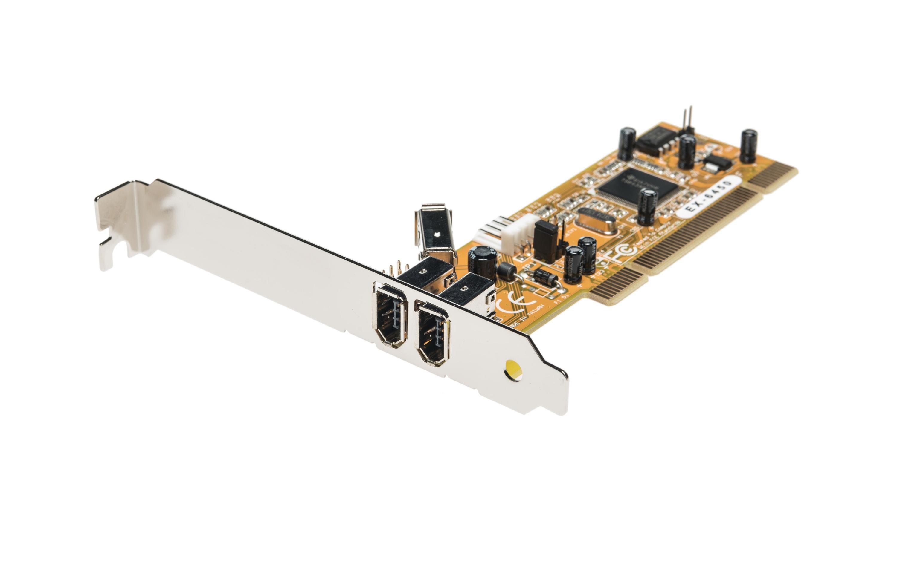 PCI-Karte EX-6450FireWire PCI-Karte mit 2+1 Ports (TI chip)