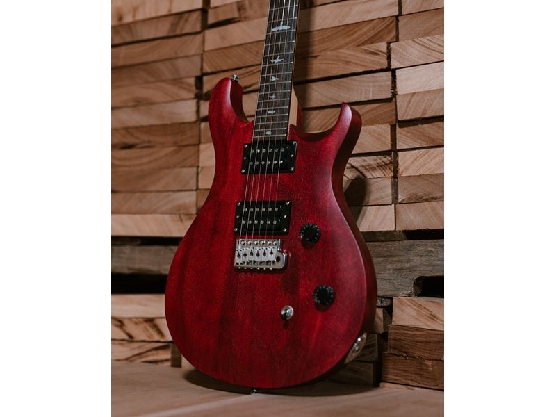 PRS Guitars E-Gitarre SE CE 24 Standard Satin Vintage Cherr Moderne Ausgabe der Allzweck-Gitarre