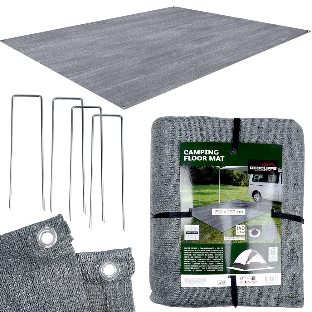 Tapis de sol pour camping - 250 x 300 cm