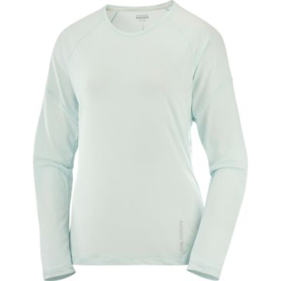 SalomonCross Run Longsleeve - blau