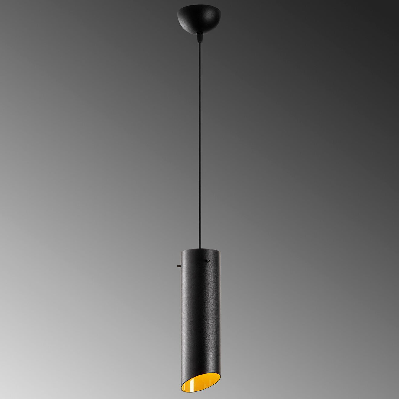 Sheen Suspension Maçka Noyer/jaune moutarde - 114x8 cm
