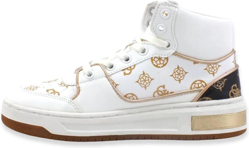 GUESS Tullia Hoge sneakers Dames Wit