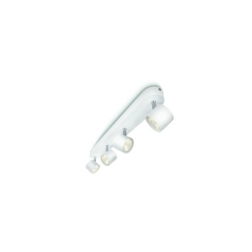Philips opbouwspot MyLiving Star LED Wit 4 x 4.5W