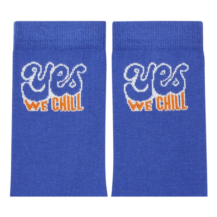 Hundred Pieces Chaussettes Yes We Chill | Blanc