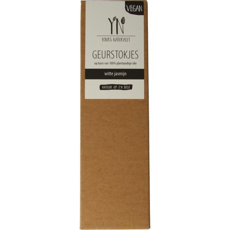yours naturally Geurstokjes Witte Jasmijn 100 ML 1 Stuk