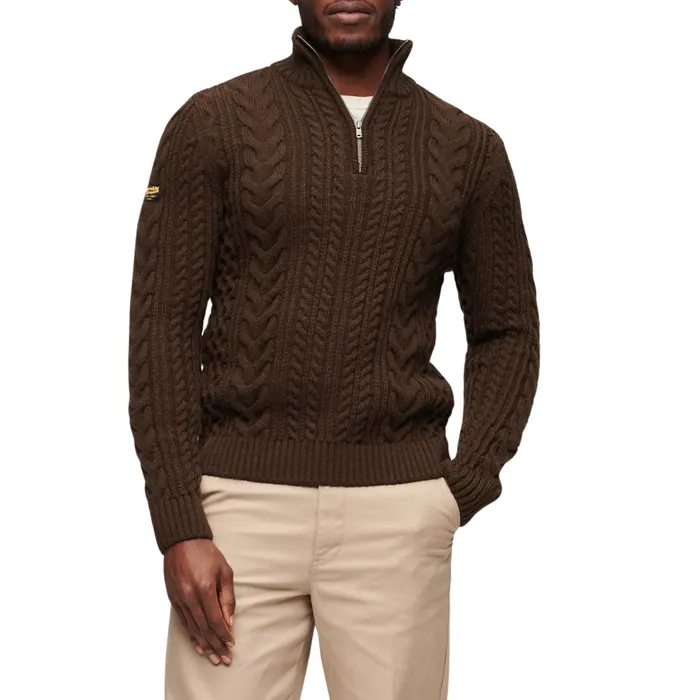Superdry Vintage Jacob Henley Trui Heren