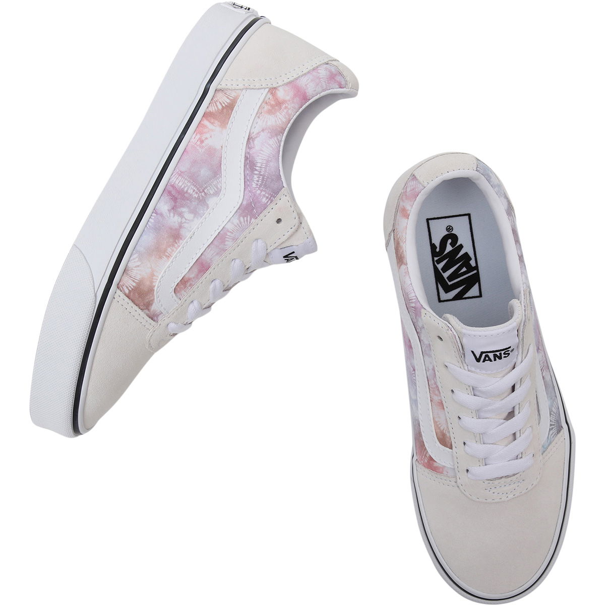 Vans Ward Heart Tie Dye Sneakers Dame