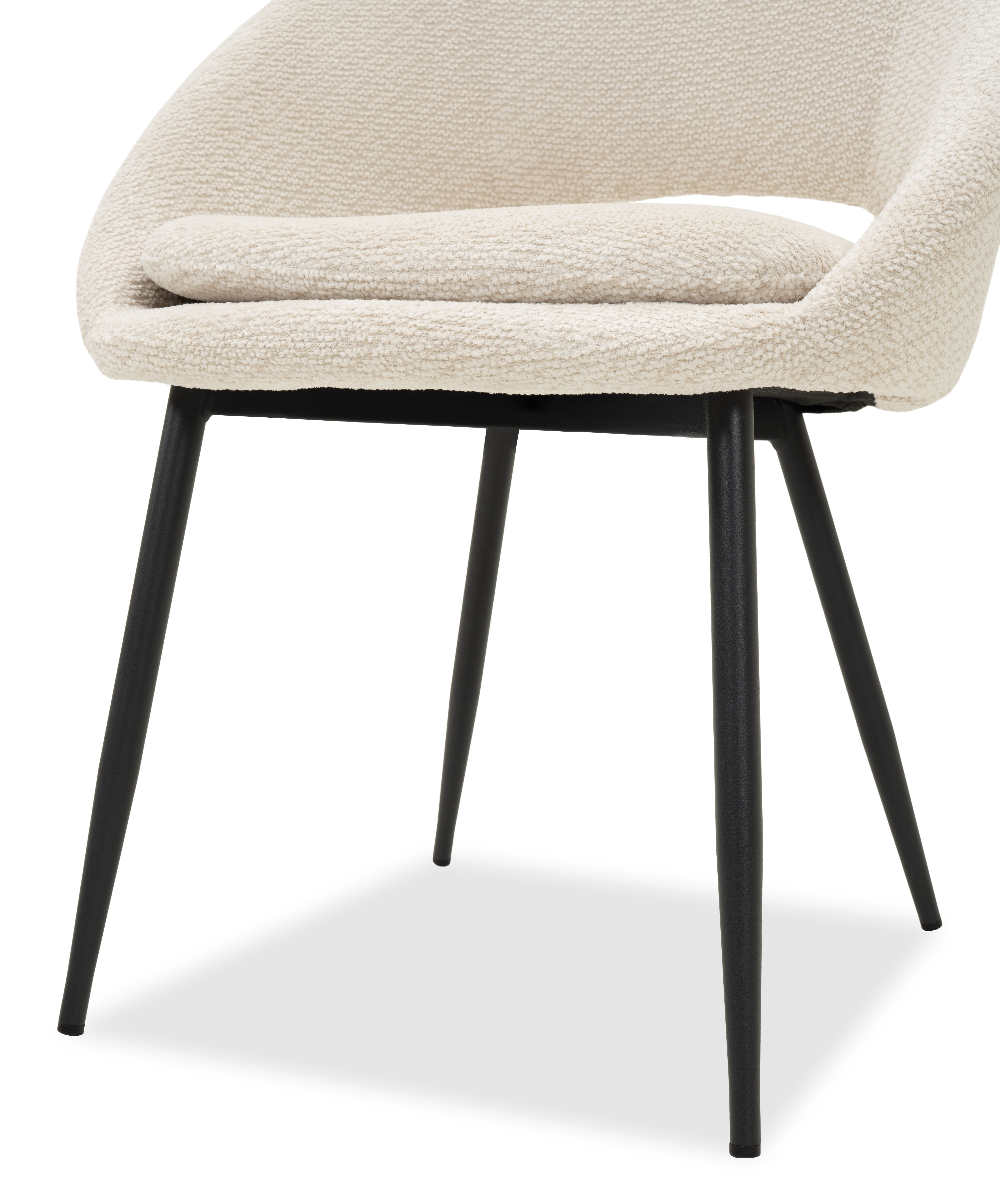 Eetkamerstoel  Egon 25 Naturel Saga B62 x D55 x H80 cm