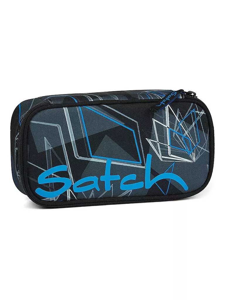 SATCH Schlamperbox - Federpenal Deep Dimension blau