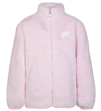 Nike Jacke - Soft & Cozy - Kunstpelz - Pink Schaumstoff