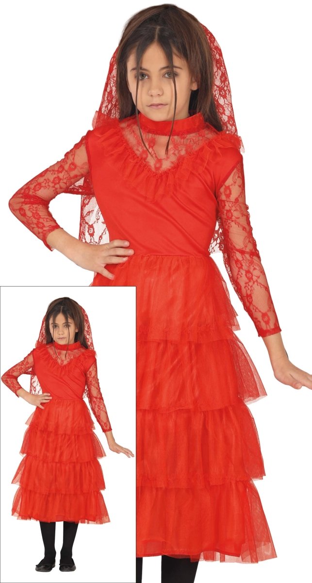 Halloween Jurk Rood Meisje