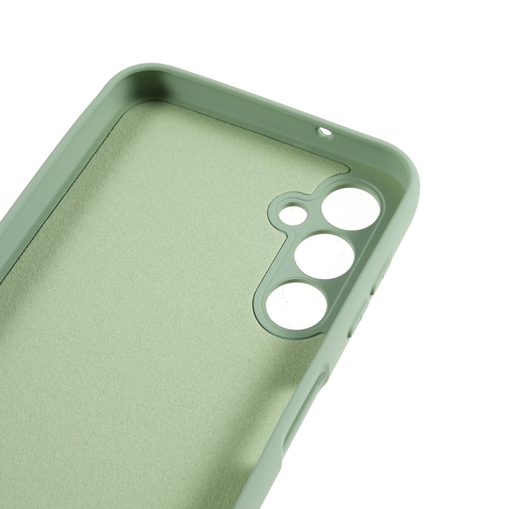 Samsung Galaxy A16 Gummi Case Hülle mit Kameraschutz - Grün