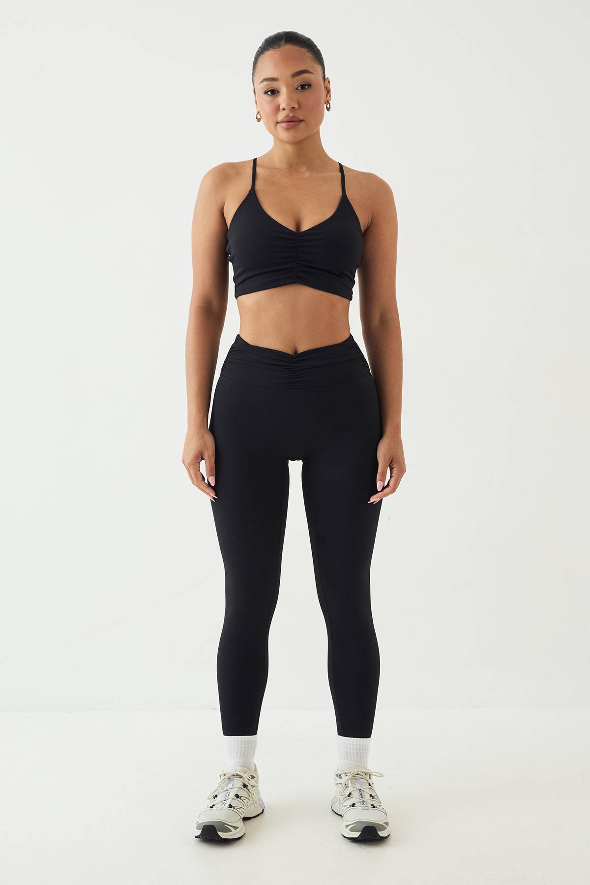 Legging Taille Haute Ultra Sculptant À Taille Froncée Dsgn Studio