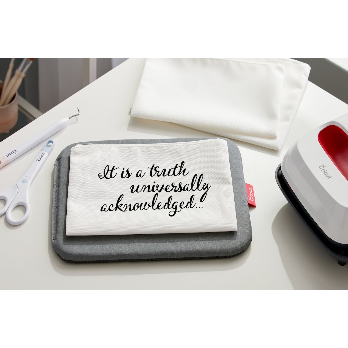 Cricut Linen Cosmetic Bags 3-pk. (Infusible Ink Blanks)
