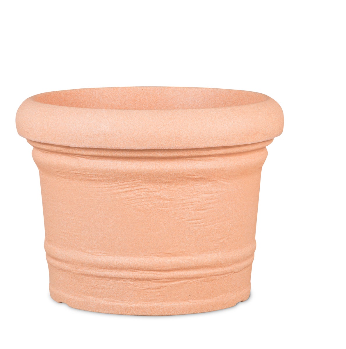 Scheurich Formia 80, plantenbak/bloempot, rond, van kunststof, kleur: terracotta, diameter 80 cm, hoogte 59,2 cm, inhoud 179 l.