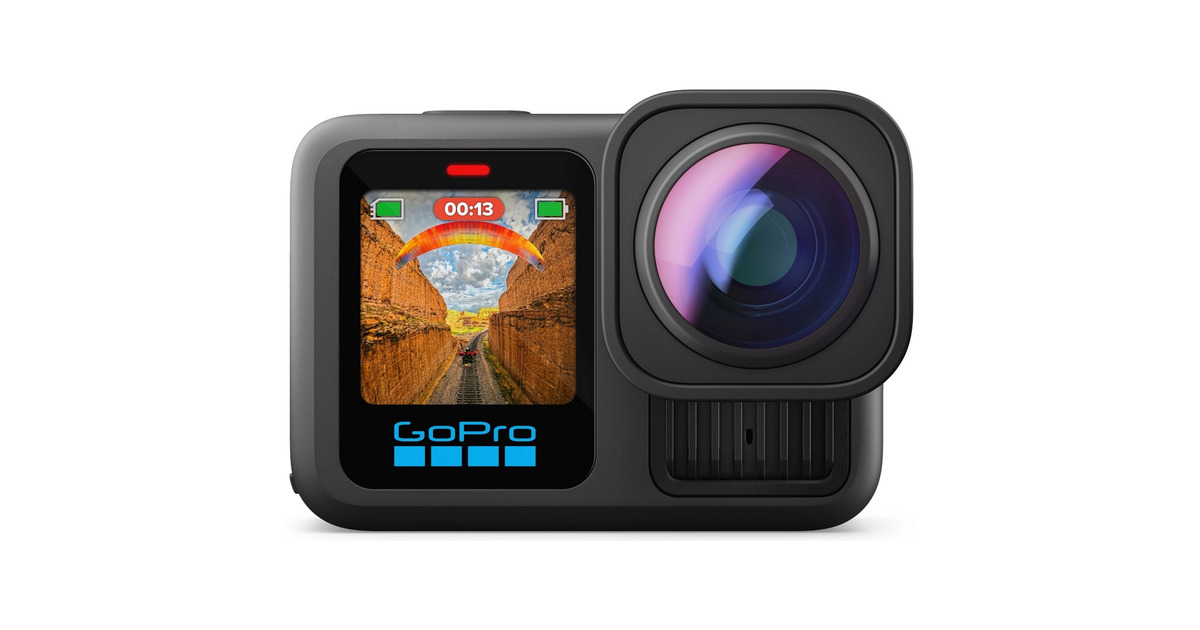 GoProHERO13 Black Ultra Wide Edition videocamera  (Zwart, Bluetooth, Wi-Fi 6)