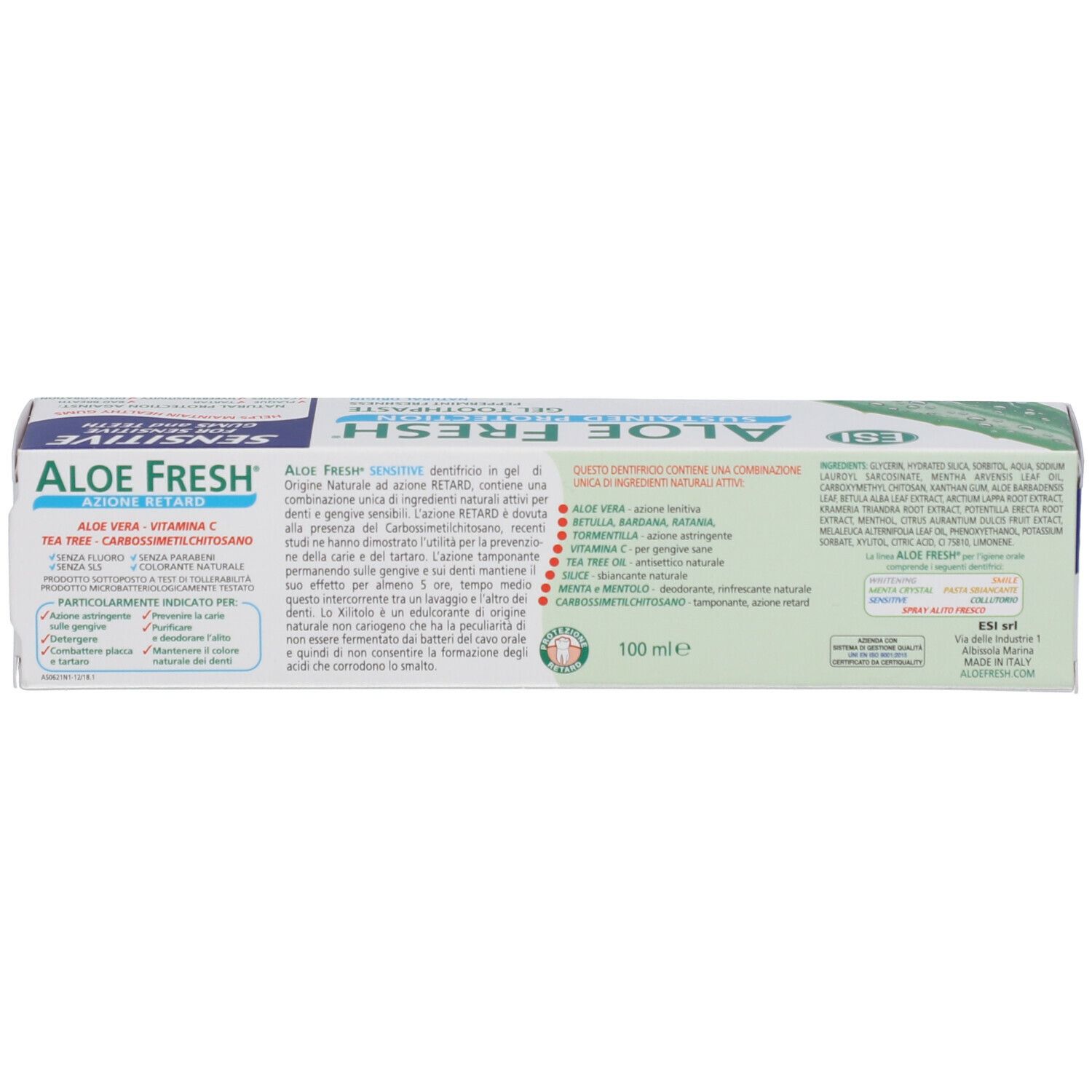 Aloe Vera Zahnpasta sensitiv
