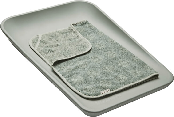Leander Topper til puslepude, Organic, Sage Green