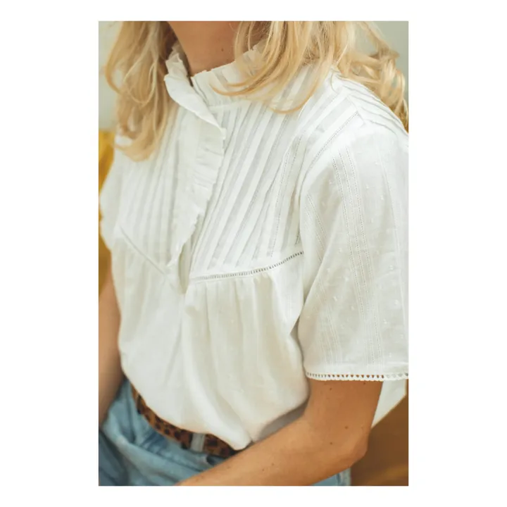 Marlot Paris Blouse Blossom - Collection Femme | Blanc
