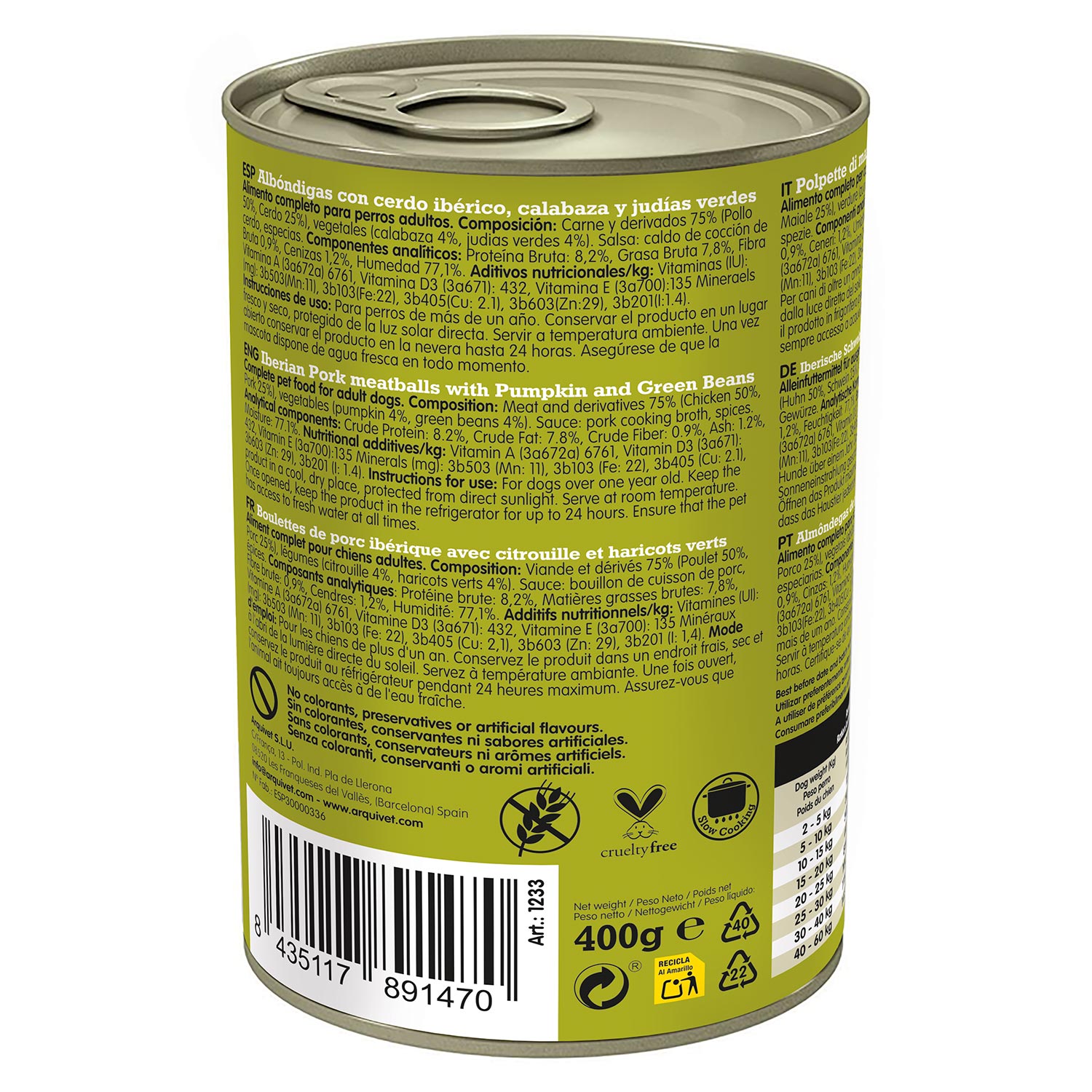 Almôndegas frescas de porco ibérico - Almôndegas com carne de porco ibérico, abóbora e feijão verde. - 400g